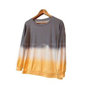 Suvimugo Swim‎ Shirt Size Small/Coverup Yellow/Gray